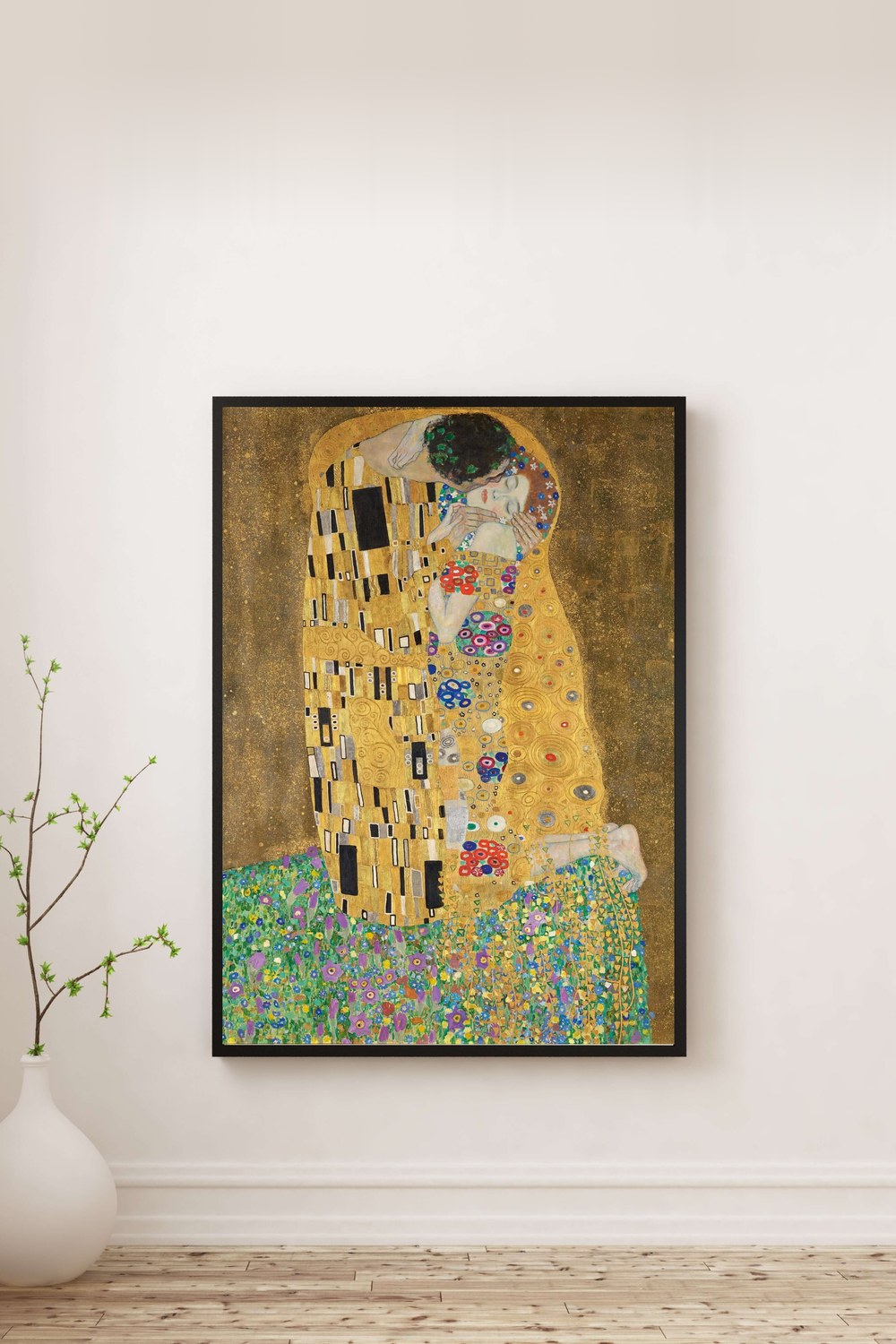 Gustav Klimt - Öpücük (Aşıklar) - 0