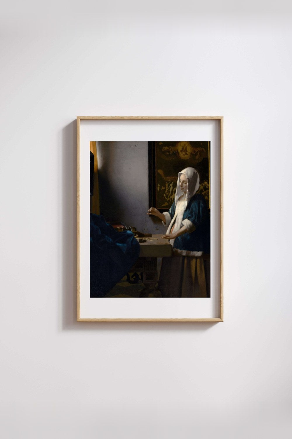 Johannes Vermeer - Terazi Tutan Kadın - 3