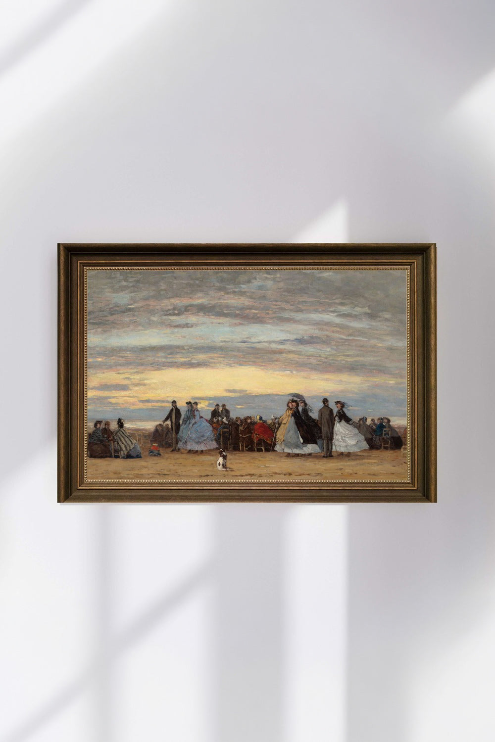 Eugène Boudin - Villerville Sahili - 0