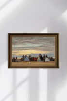 Eugène Boudin - Villerville Sahili - 0