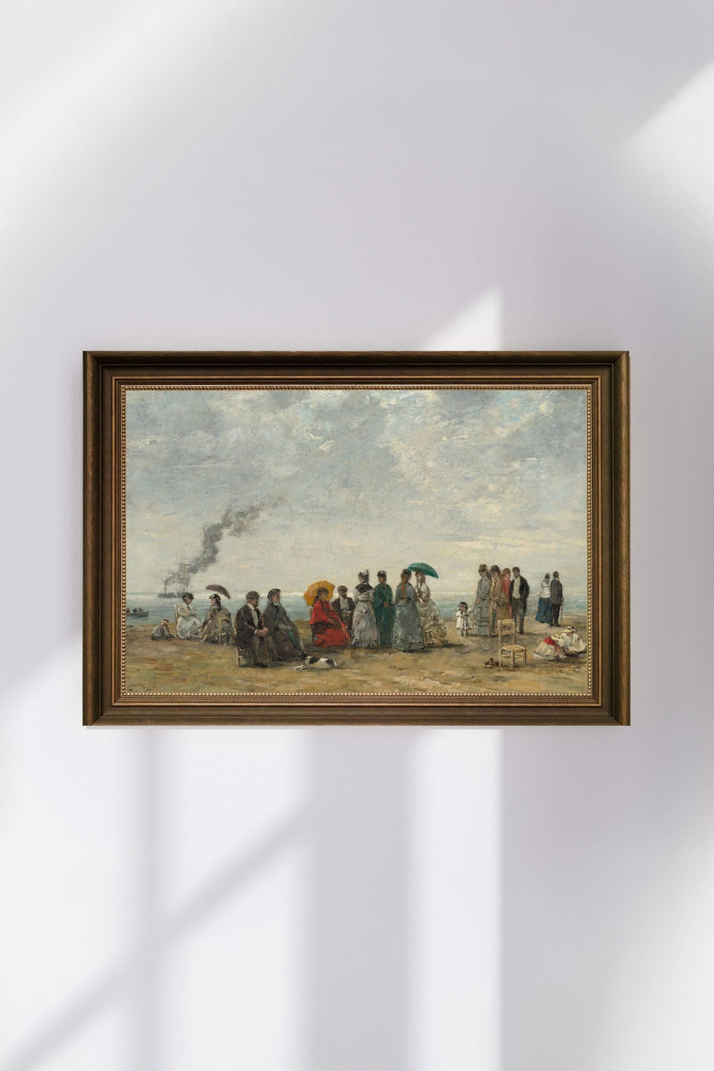 Eugène Boudin - Sahilde Figürler - 0