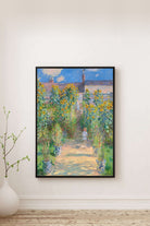 Claude Monet - Vétheuil’De Sanatçının Bahçesi - 0