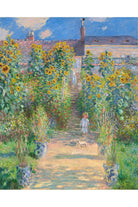 Claude Monet - Vétheuil’De Sanatçının Bahçesi - 1