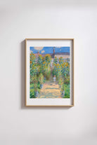 Claude Monet - Vétheuil’De Sanatçının Bahçesi - 3