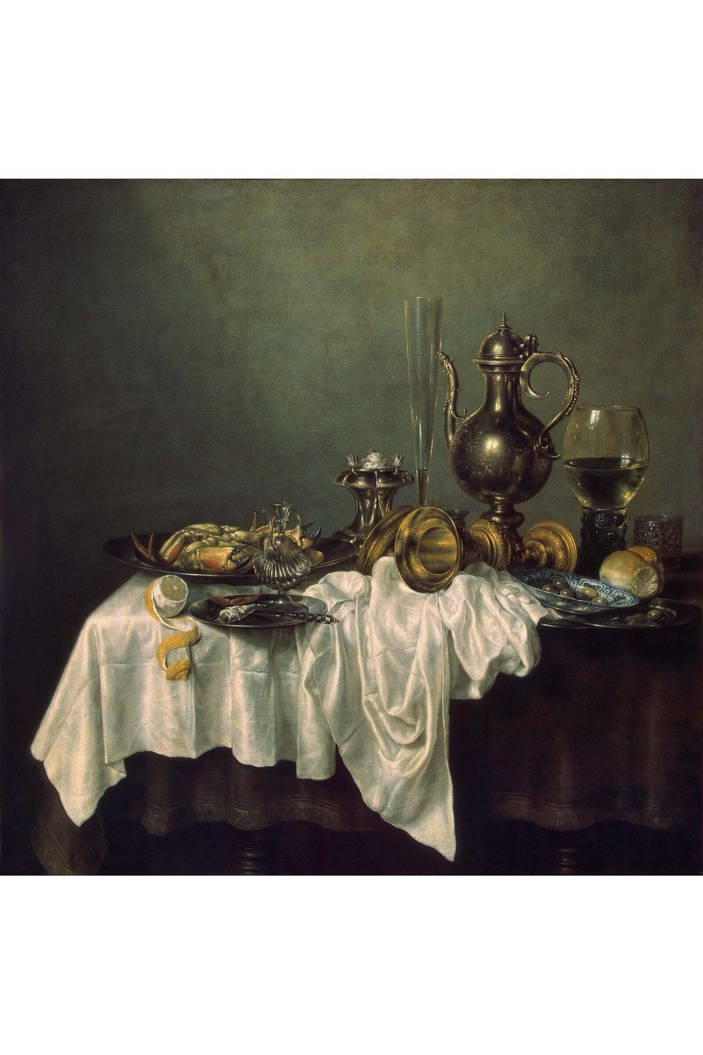 Willem Claesz. Heda - Yengeçli Kahvaltı - 1