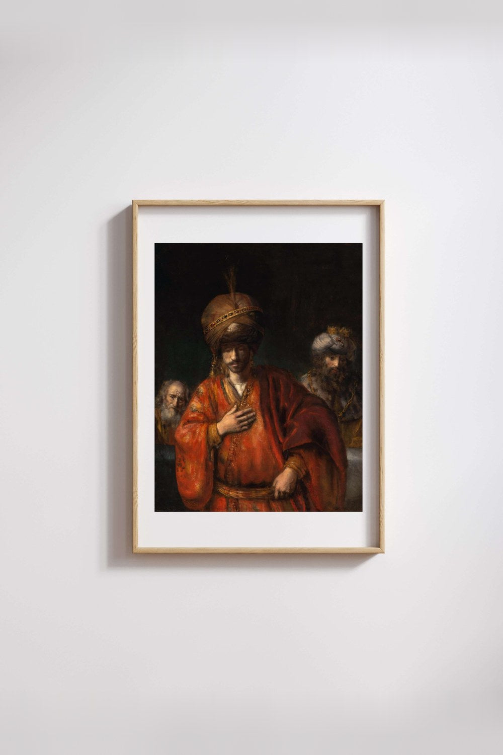 Rembrandt Van Rijn - Haman Kaderini Fark Ediyor - 3