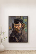 Paul Cézanne - Kasketli Otoportre - 0