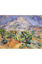 Paul Cézanne - Saint-Victoire Dağı - 1