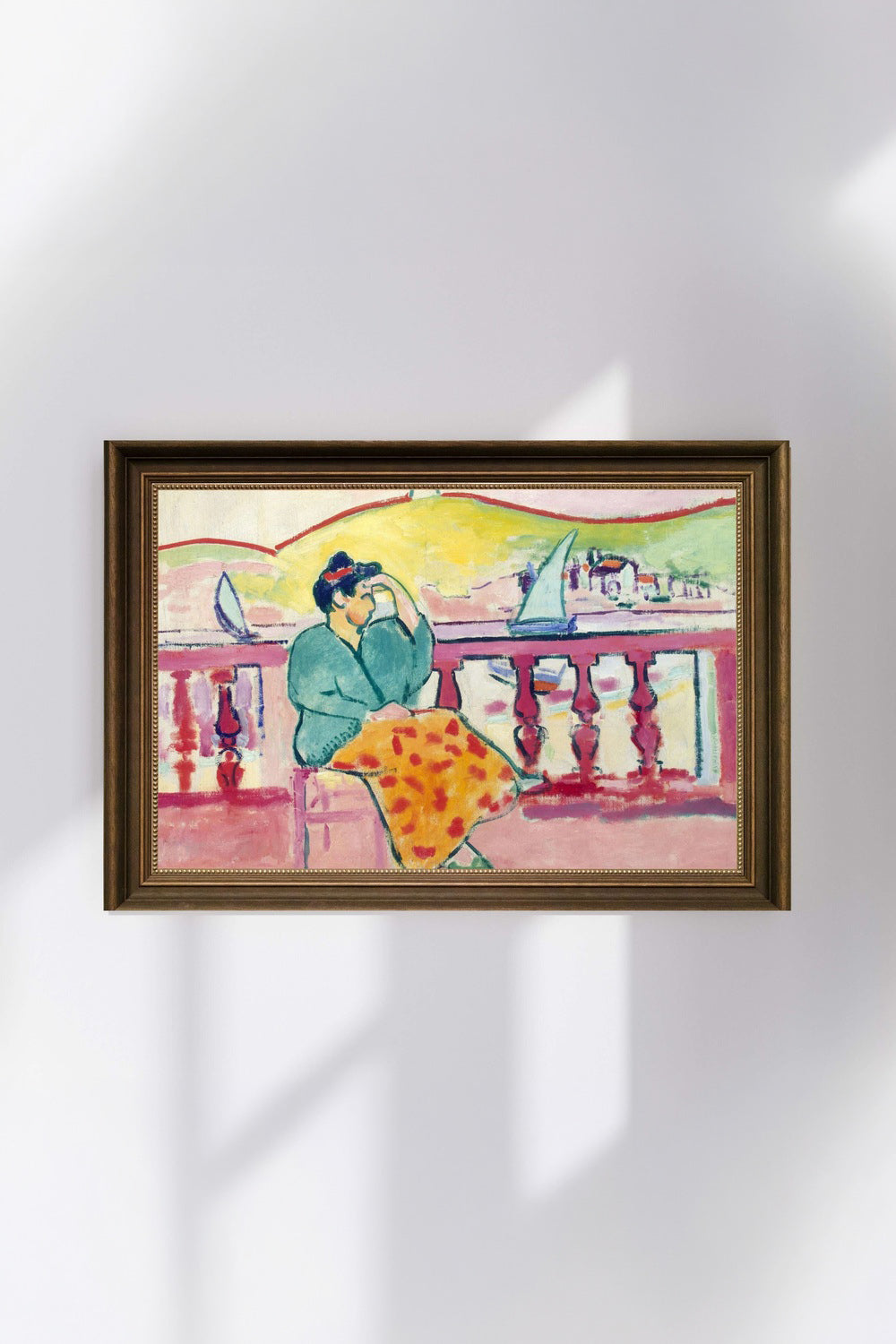 Henri Matisse - Terasta Kadın - 0