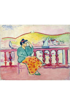 Henri Matisse - Terasta Kadın - 1