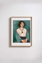 Henri Matisse - Yeşil Giysili Kadın - 3