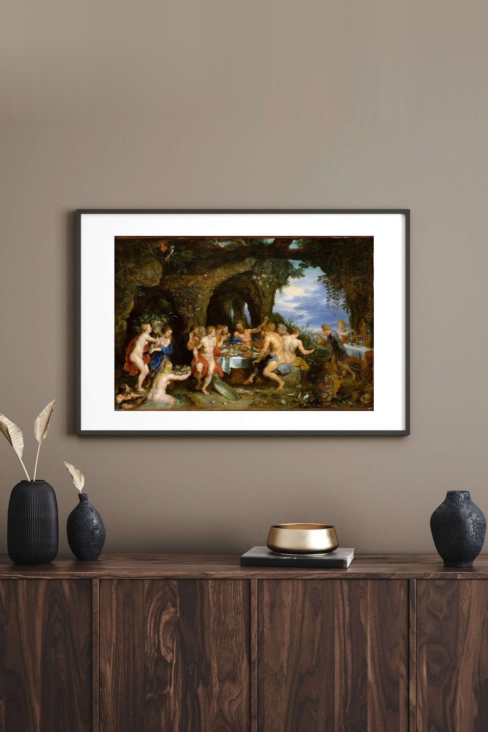 Peter Paul Rubens - Jan Brueghel The Elder - Acheloüs'ün Şöleni - 3