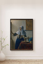 Johannes Vermeer - Sürahi Tutan Genç Kadın - 0