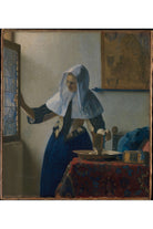 Johannes Vermeer - Sürahi Tutan Genç Kadın - 1