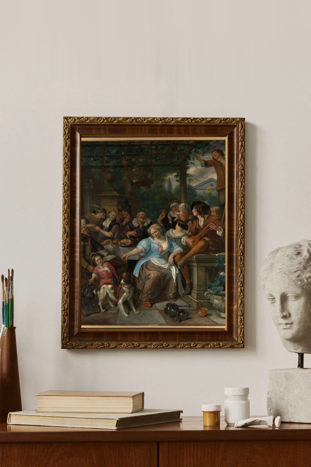 Jan Havicksz. Steen - Terastaki Şen İnsanlar - 2