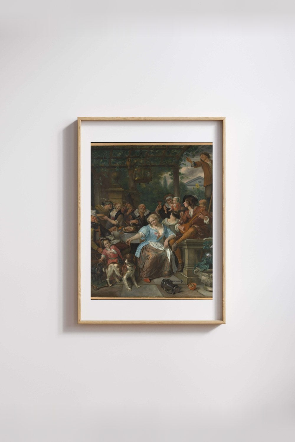Jan Havicksz. Steen - Terastaki Şen İnsanlar - 3
