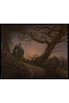 Caspar David Friedrich - Aya Bakan İki Adam - 1