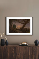 Caspar David Friedrich - Aya Bakan İki Adam - 3