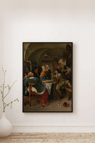 Jan Havicksz. Steen - Aile Sahnesi - 0