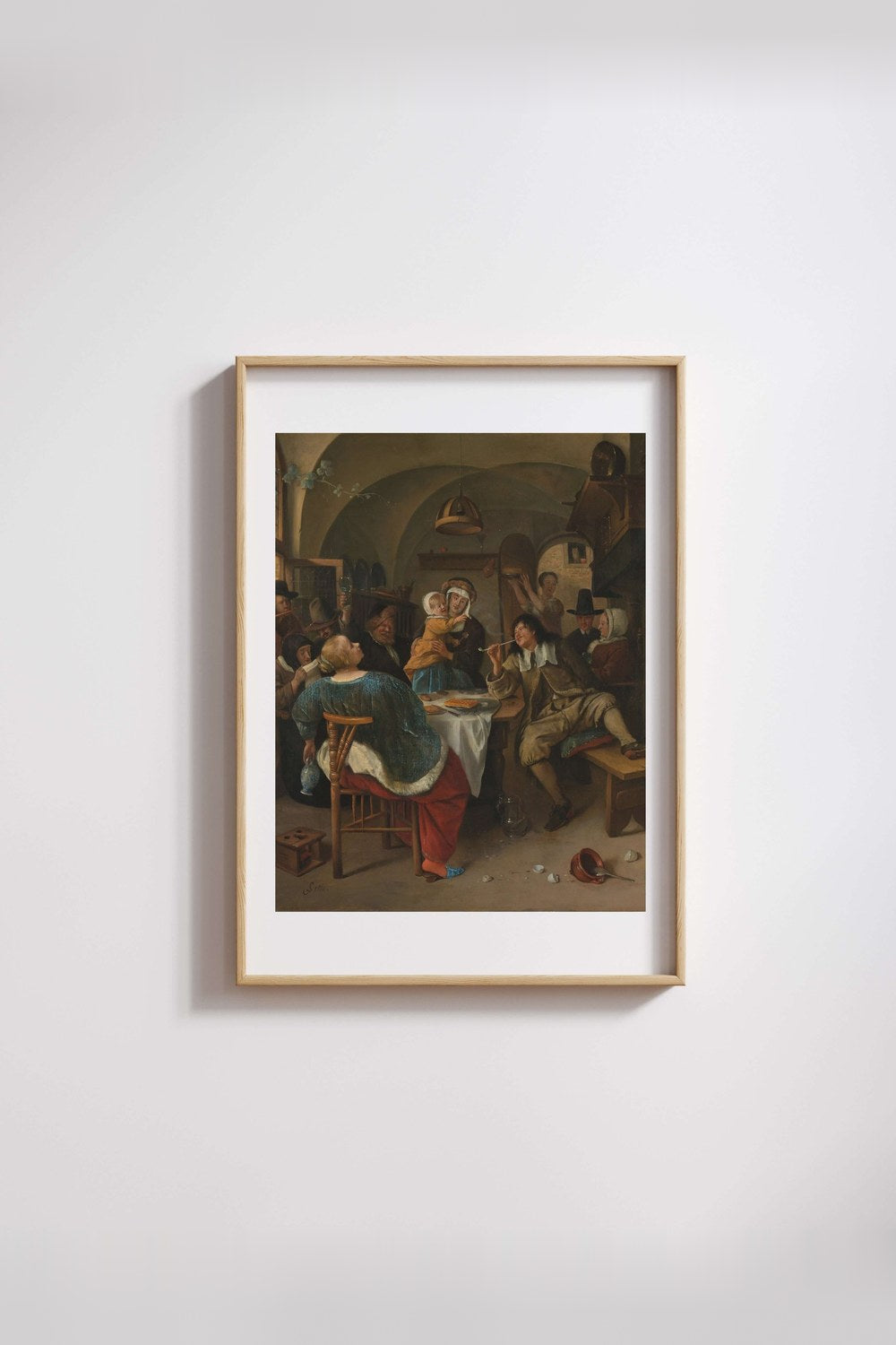 Jan Havicksz. Steen - Aile Sahnesi - 3