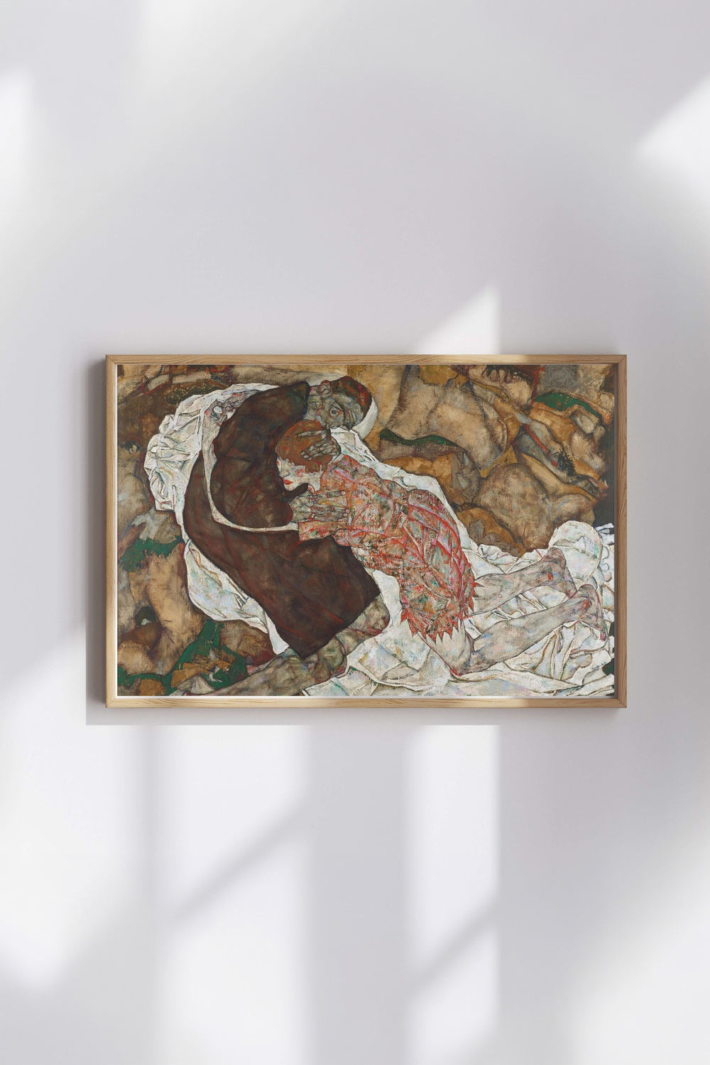 Egon Schiele - Ölüm Ve Kız - 0