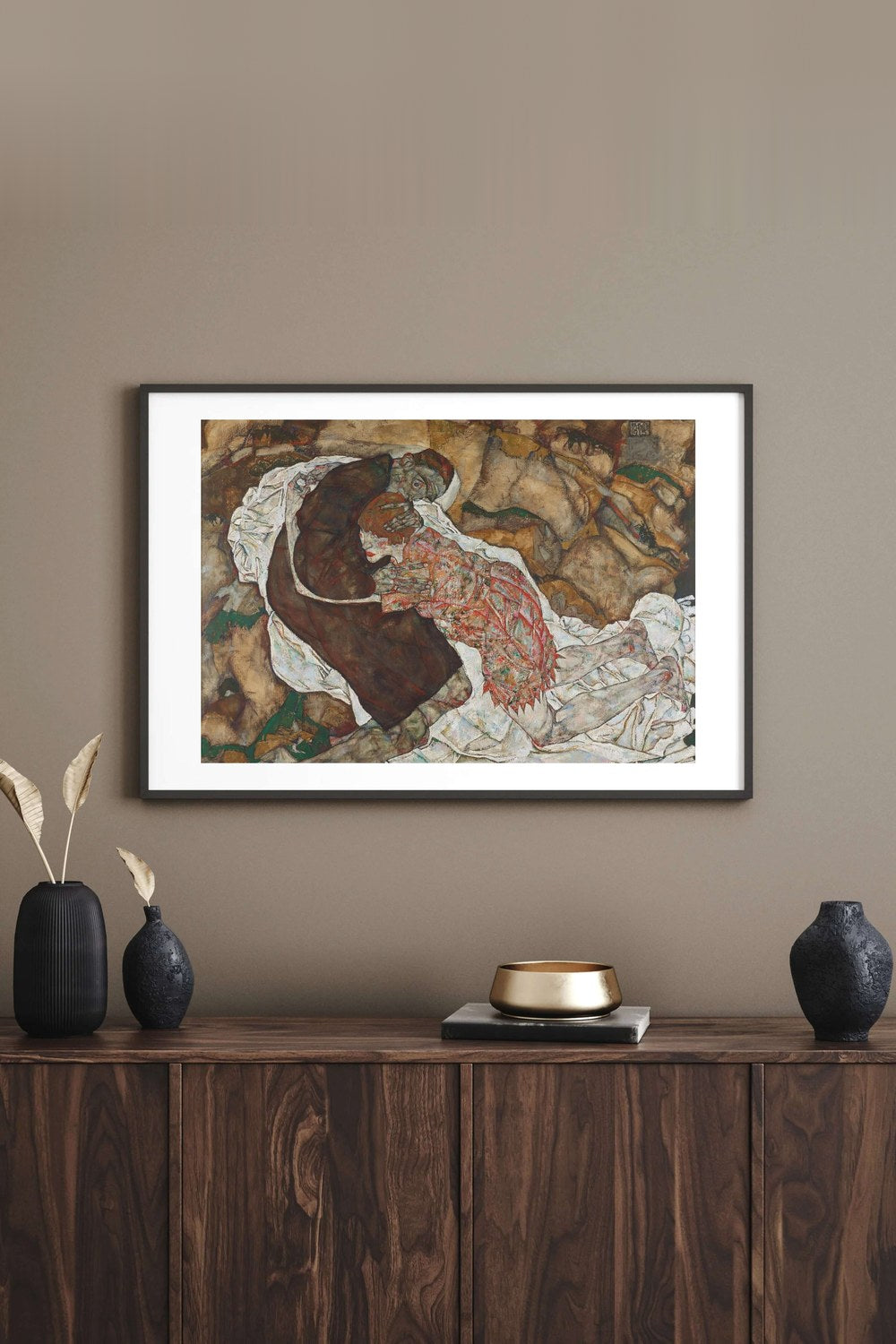 Egon Schiele - Ölüm Ve Kız - 2