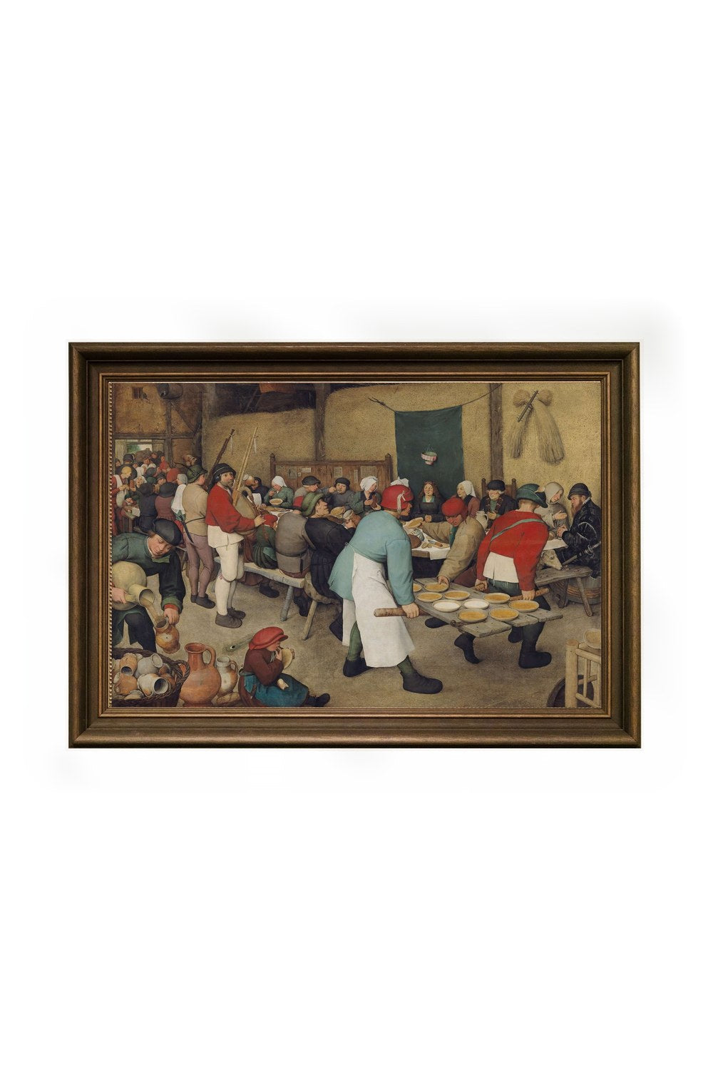 Pieter Bruegel D. Ä. - Köylü Düğünü (Peasant Wedding) - 0
