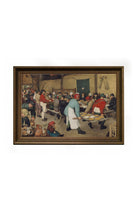Pieter Bruegel D. Ä. - Köylü Düğünü (Peasant Wedding) - 0