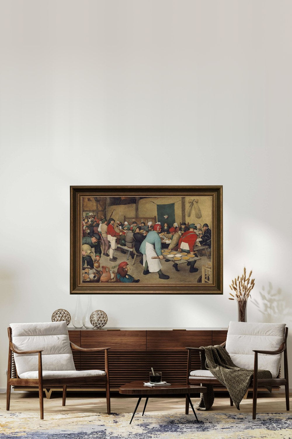 Pieter Bruegel D. Ä. - Köylü Düğünü (Peasant Wedding) - 2