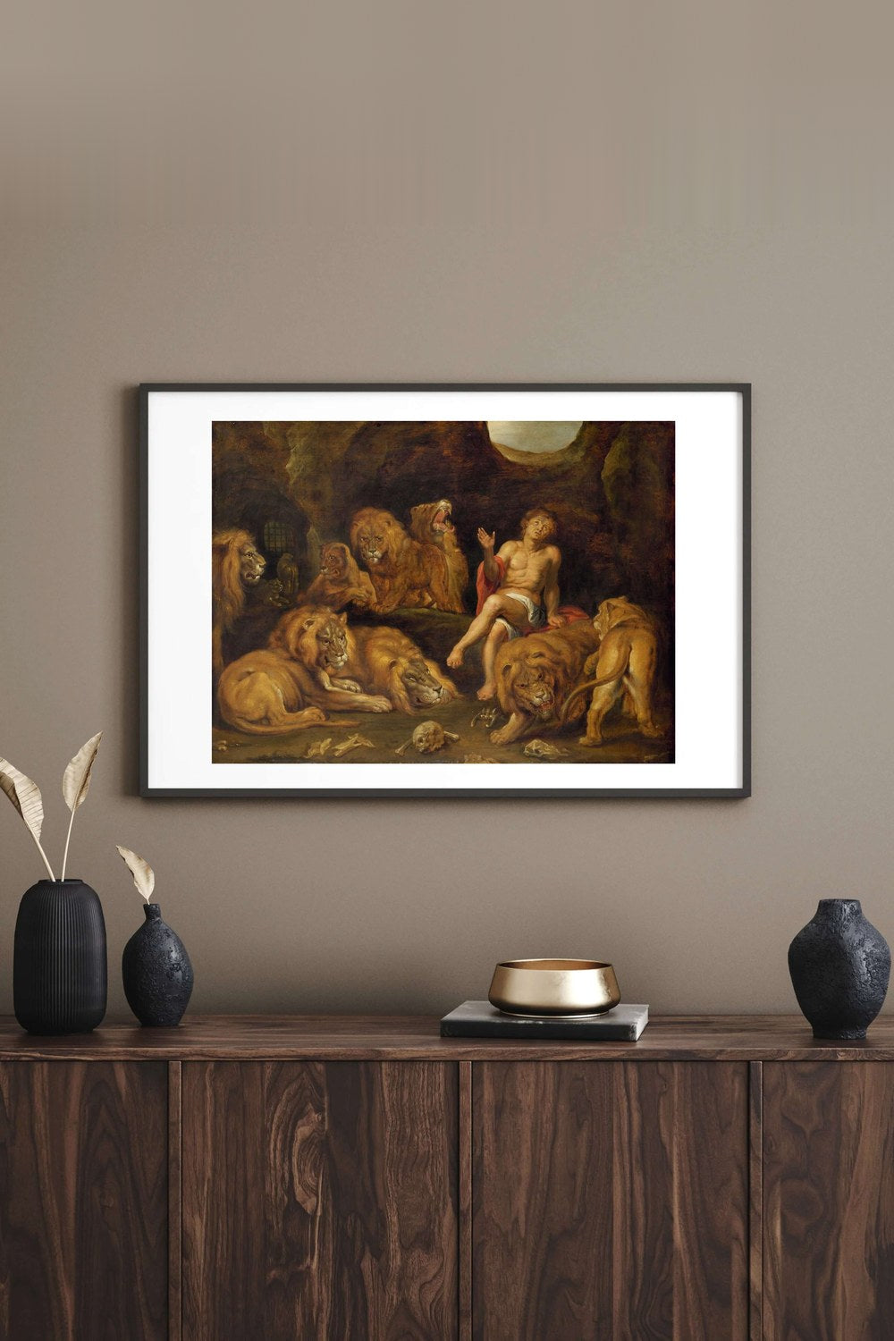 Peter Paul Rubens - Aslanların Çukurunda Daniel - 3