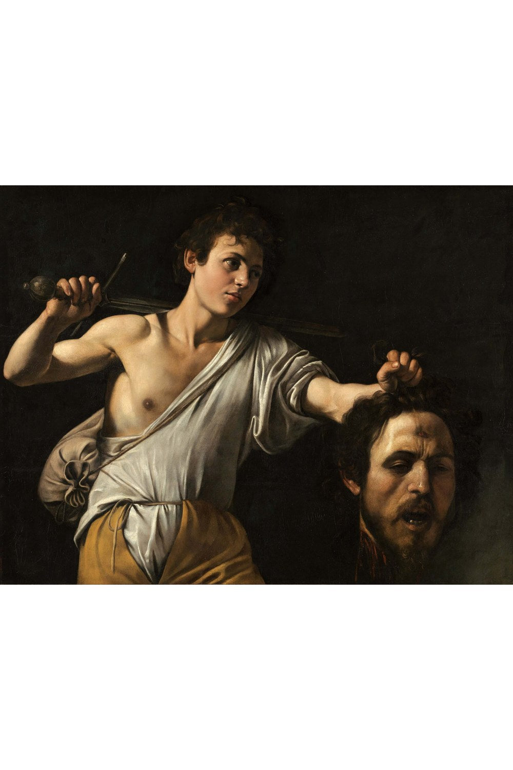 Michelangelo Merisi Caravaggio - Golyat'ın Kafasıyla Davut - 1