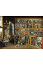 David Teniers The Younger - Arşidük Leopold Wilhelm Brüksel'deki Galerisinde - 1