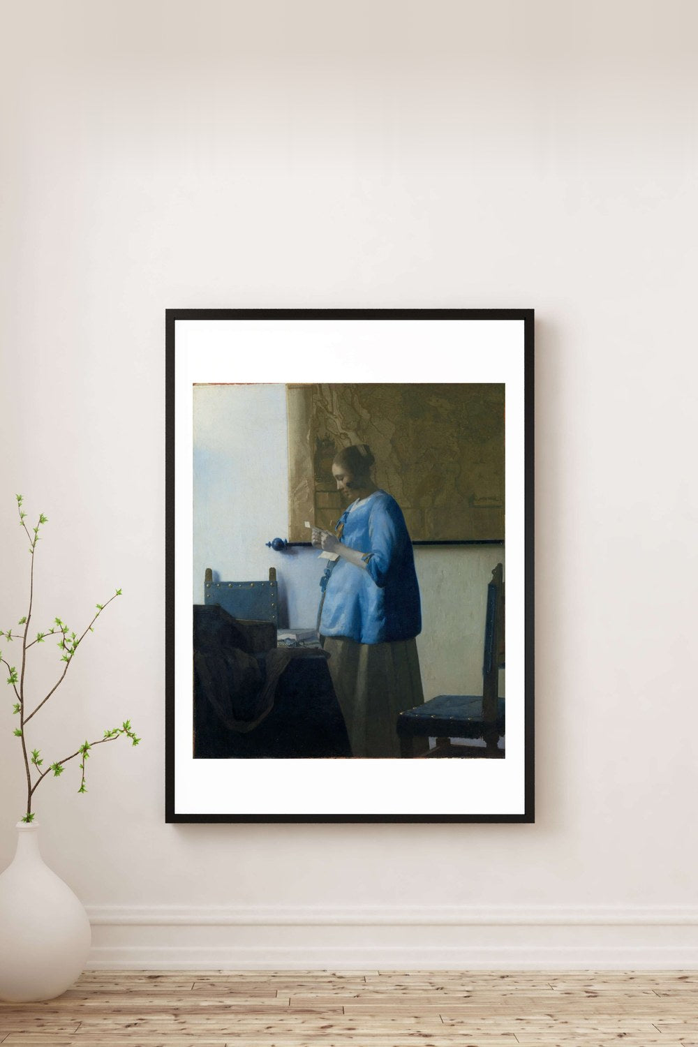 Johannes Vermeer - Mektup Okuyan Kadın - 2