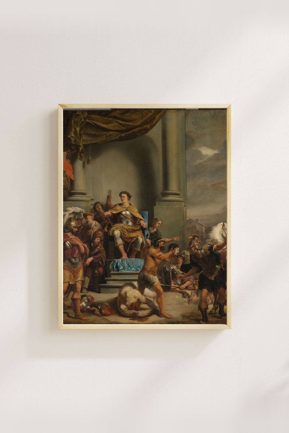 Ferdinand Bol - Konsül Titus Manlius Torquatus’Un Oğlunun Başını Kestirmesi - 4