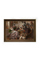 Jan Havicksz Steen - Yaşlılar Nasıl Şarkı Söylerse Gençler De Öyle Çalar - 0