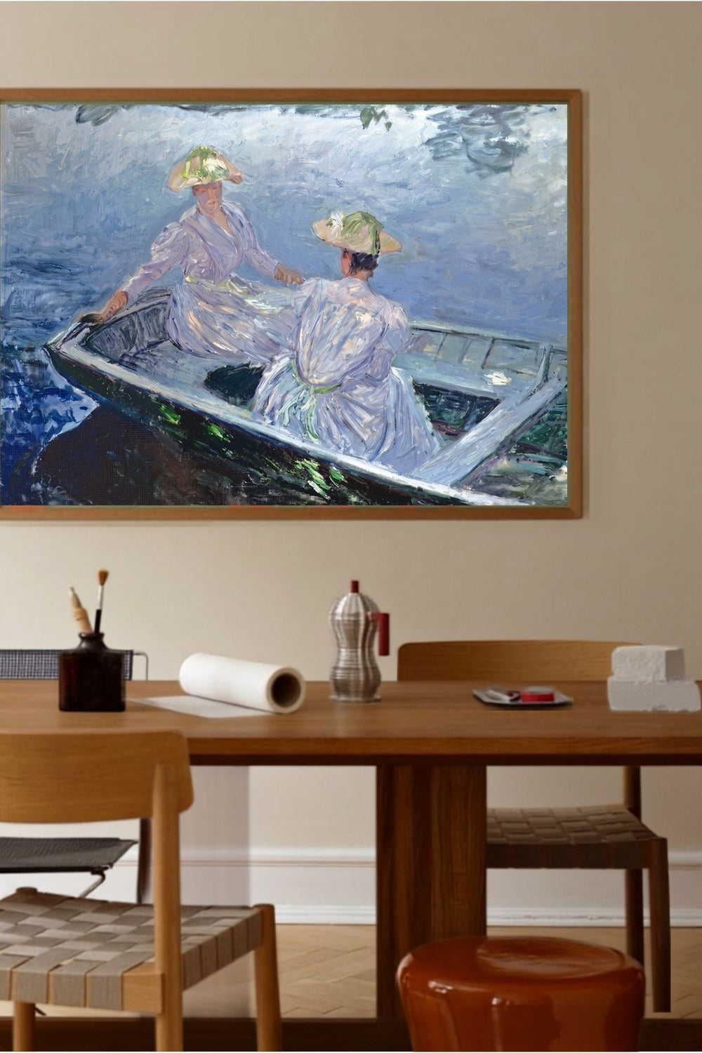 Claude Monet - Mavi Kayık - 2