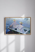 Claude Monet - Mavi Kayık - 3
