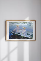 Claude Monet - Mavi Kayık - 4