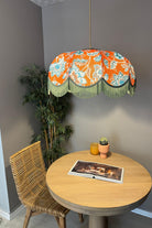 Orange Flower Püsküllü Avize - 1