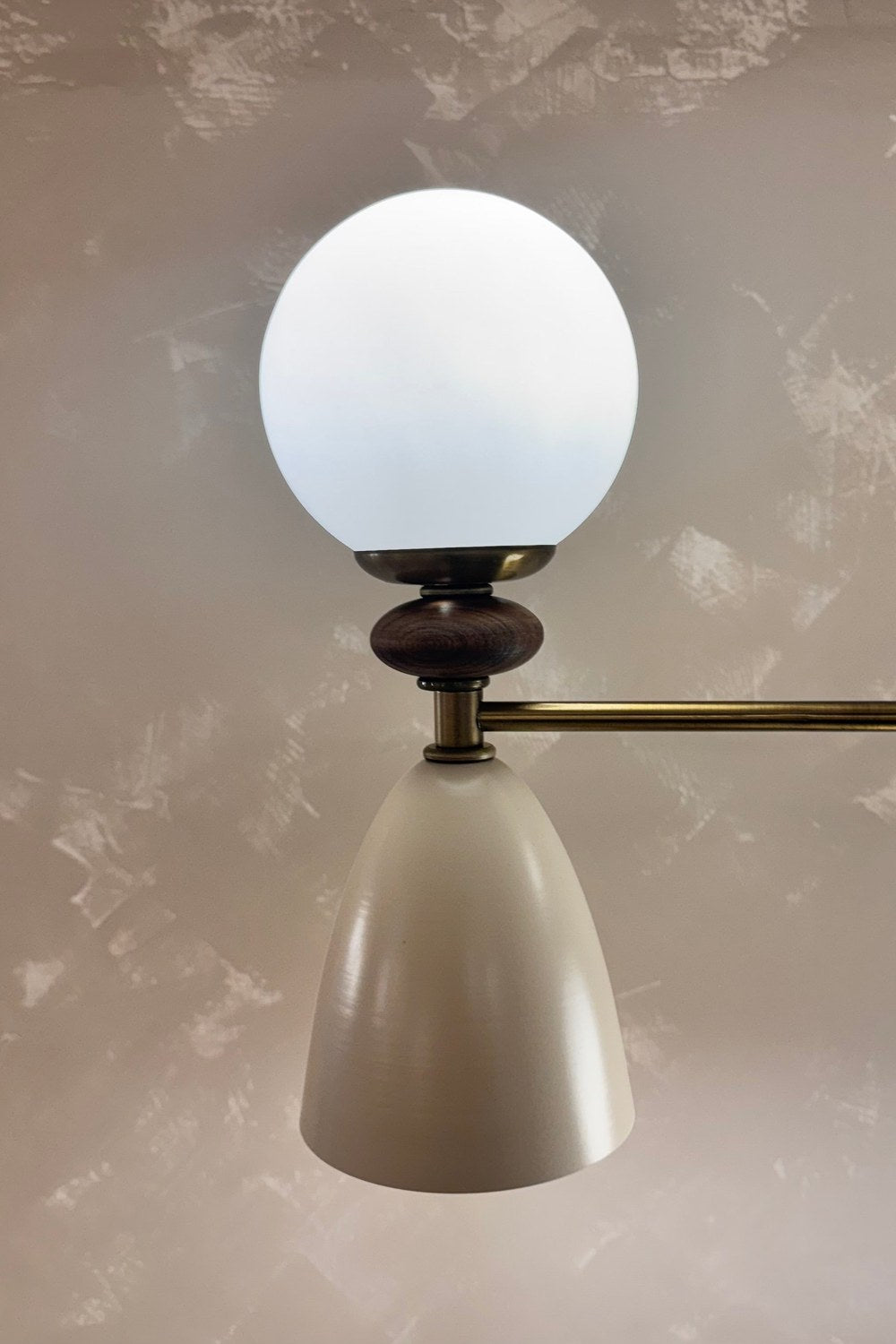 Vento Brass 5 Işıklı Modern Avize - 4