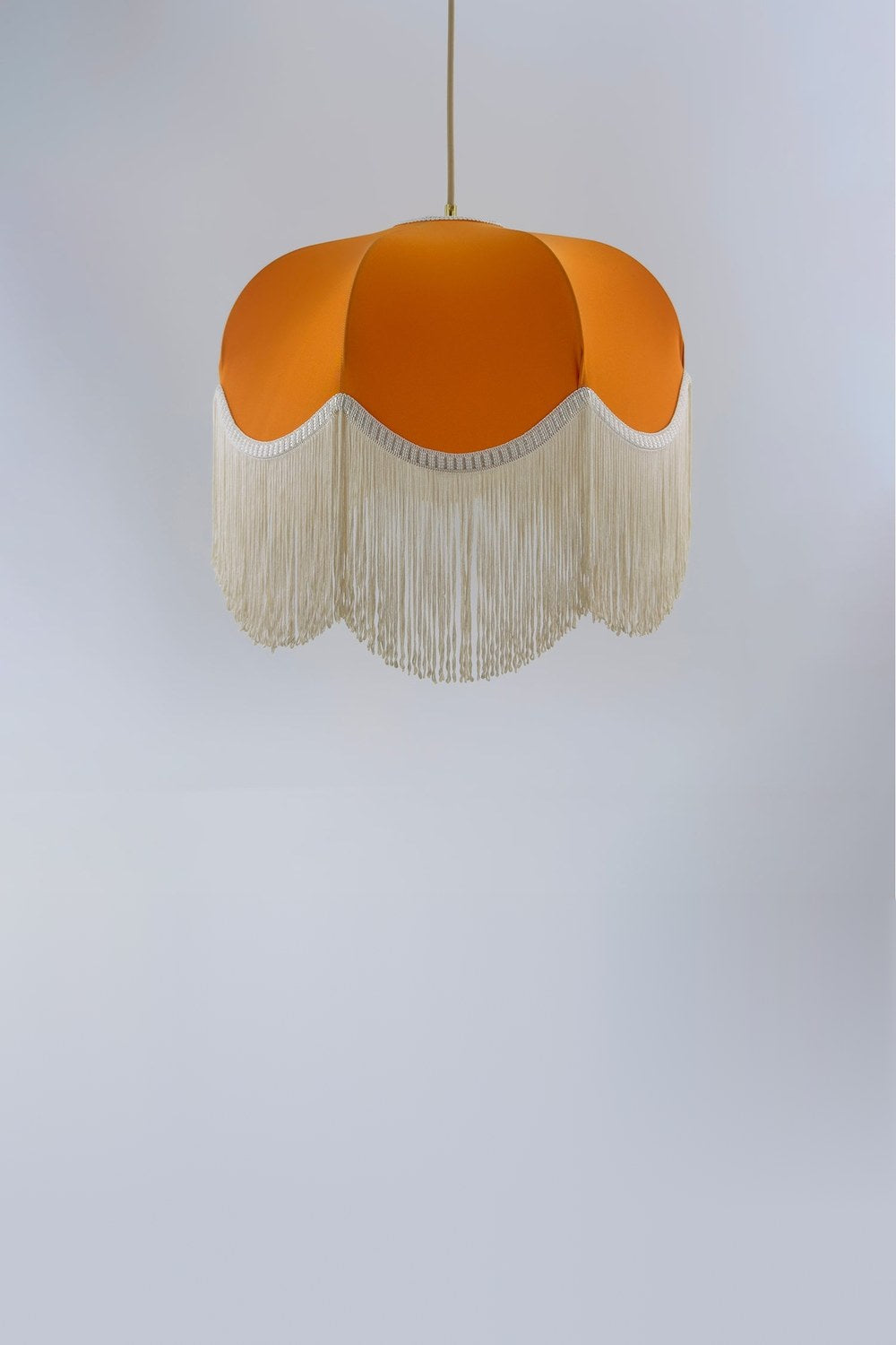 Diana Saten Kumaş Avize Orange - 0