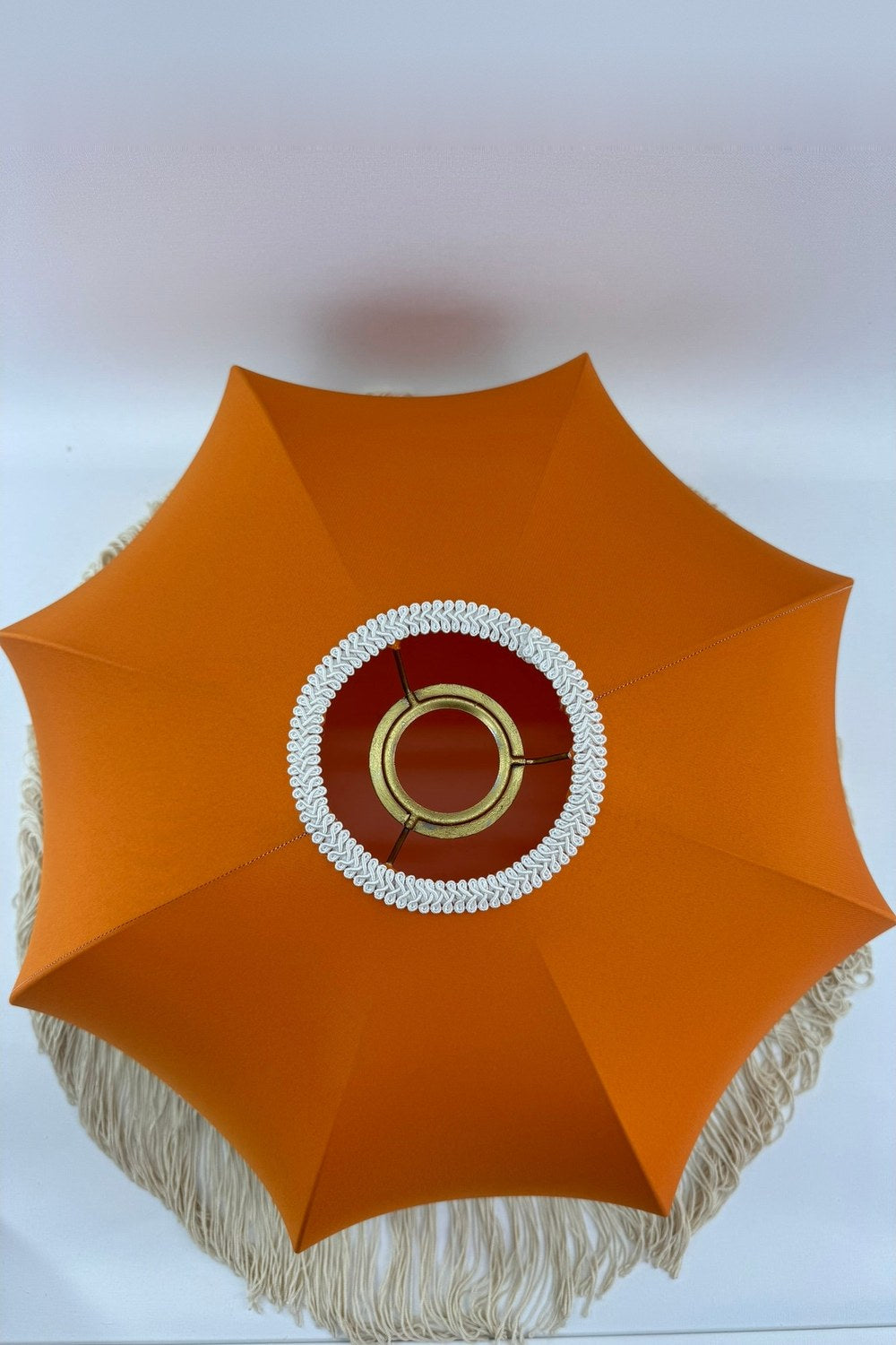 Diana Saten Kumaş Avize Orange - 4
