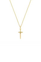 Kılıç Formlu Kolye, Gold - 0