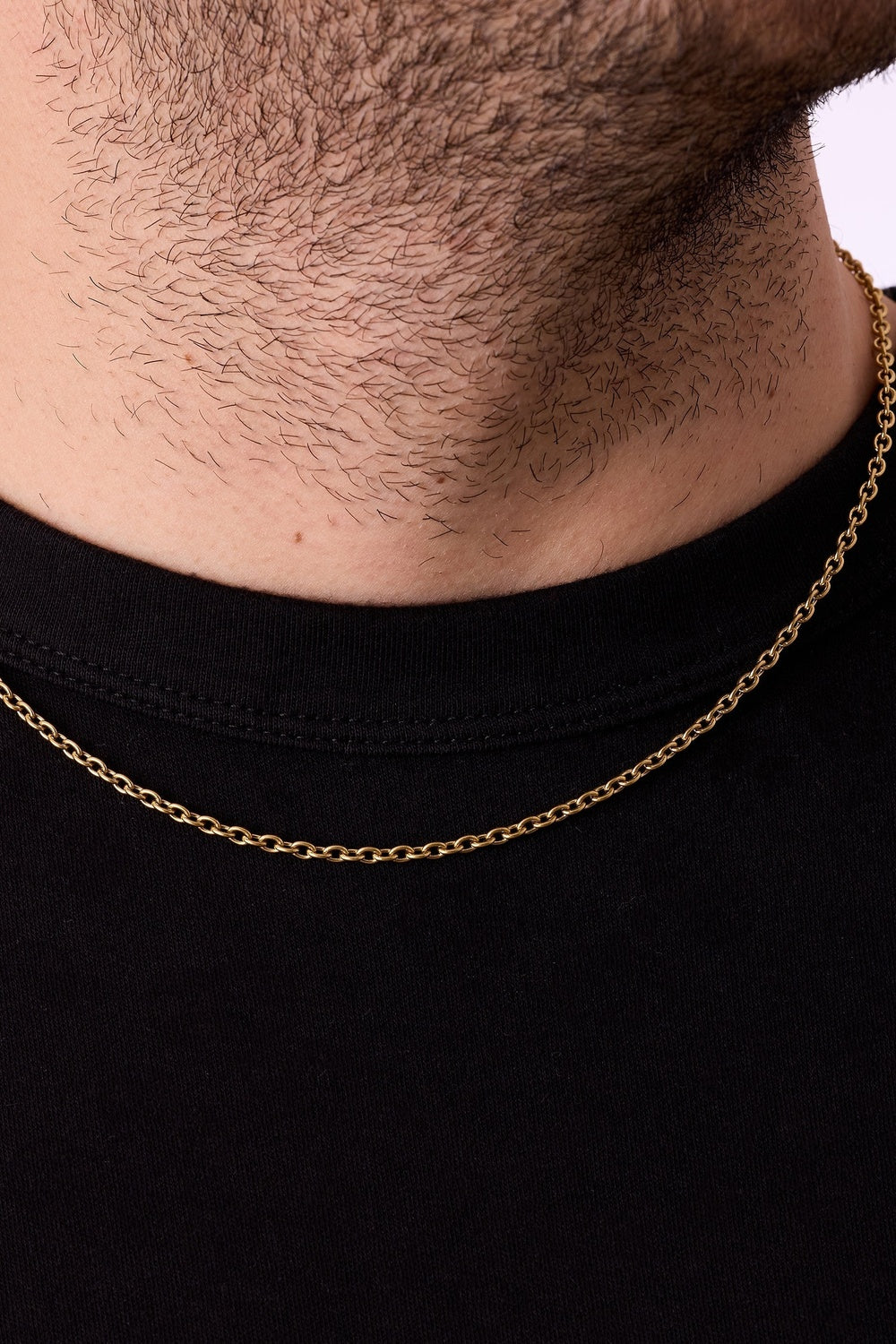 Kablo Zincir Kolye, Gold - 2