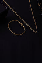 Kablo Zincir Kolye, Gold - 3