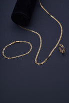 Bar Detaylı Bileklik, Gold - 3