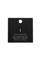 Küçük Plaka Detaylı Kolye, Çelik - 5