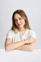 Ayarlanabilir İp Bileklik, Kahverengi - Gold - 4
