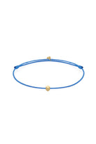 Ayarlanabilir İp Bileklik, Mavi - Gold - 0