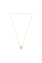 Sekizgen Detaylı Kolye, Gold - 1